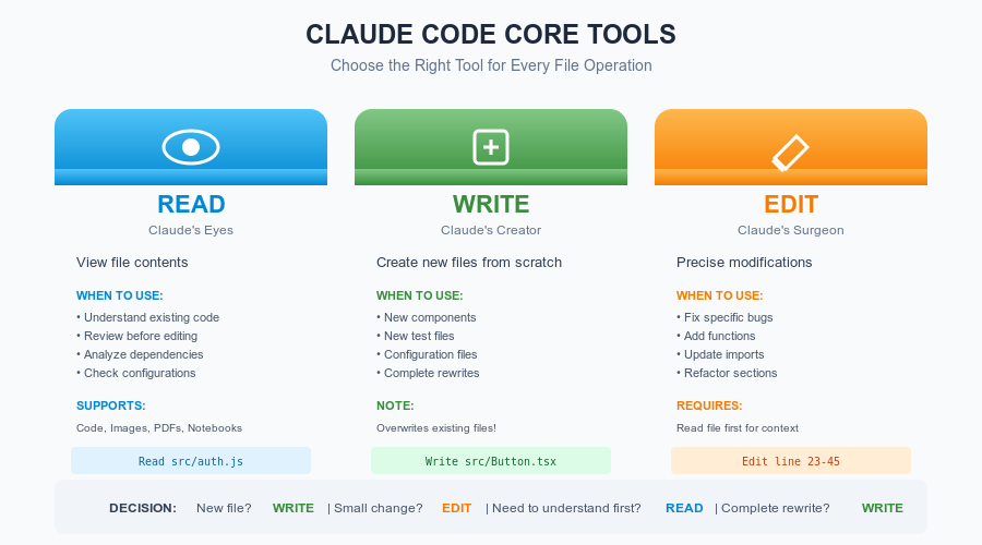 Claude Code Core Tools